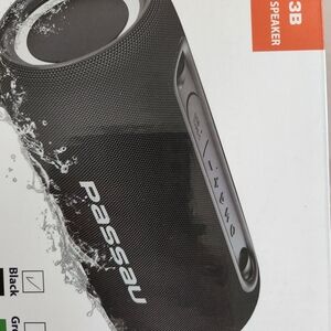 Passau Black Portable Speaker